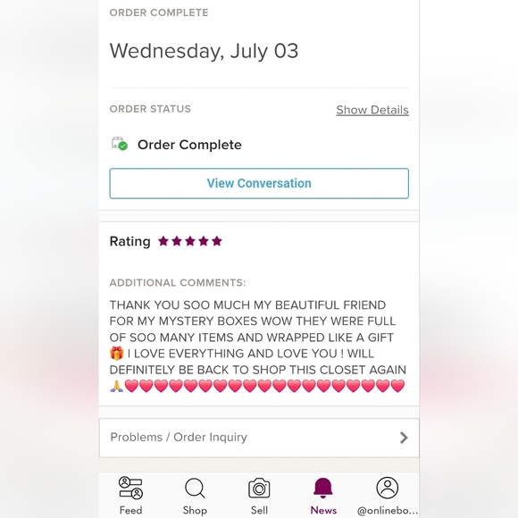 Winner is being select NOW!! Mystery Box + entry KATE SPADE Navy Blue & Cream - Picture 5 of 17